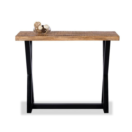 Buy Console Table - DENVER METAL WOODEN CONSOLE TABLE by Home Glamour on IKIRU online store