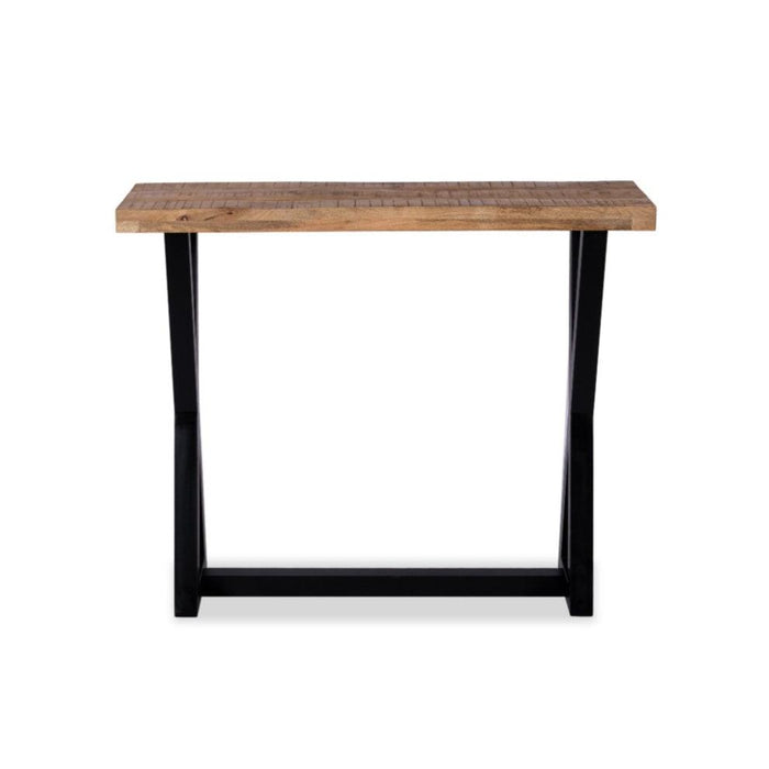 Buy Console Table - DENVER METAL WOODEN CONSOLE TABLE by Home Glamour on IKIRU online store