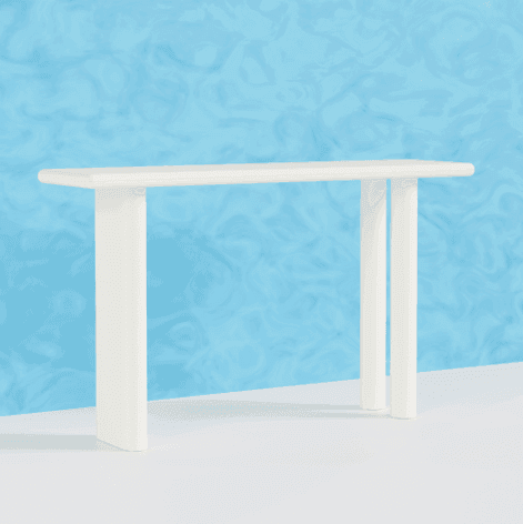 Buy Console Table - Santorini Console Table For Home Decor | Coffee And Tea Table by Artisan Manor on IKIRU online store