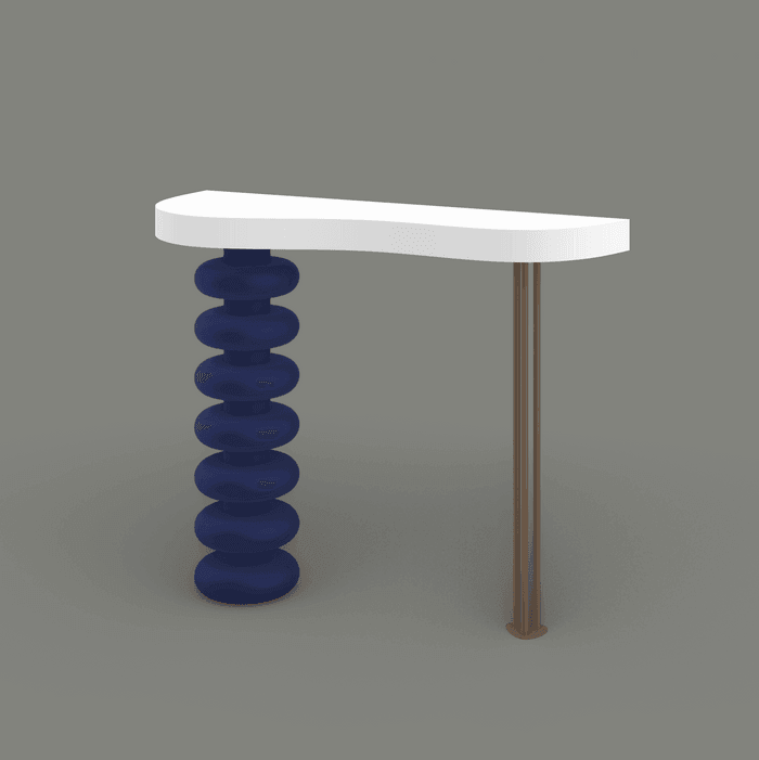 Buy Console Table Selective Edition - Tide Console by One-o-one Studios on IKIRU online store