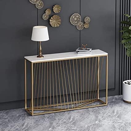 Buy Console Table - The Aurelian Metal Console | End Table For Home Decor by Handicrafts Town on IKIRU online store