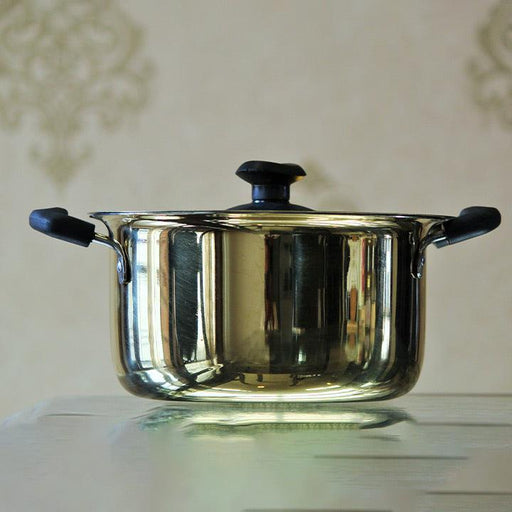 Buy Cookware - Golden Brass Top Stew Pan For Cookware & Kitchen Utilities by Indian Bartan on IKIRU online store