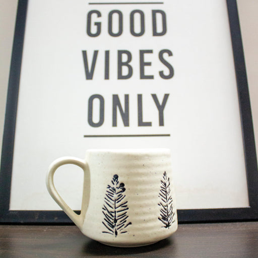Buy Cups & Mugs - Black and White Coffee Mug by Byora Homes on IKIRU online store