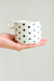 Buy Cups & Mugs - Black & White Polka Dot Tea & Coffee Mugs Set of 2 For Kitchen and Dining by Arte Casa on IKIRU online store