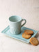 Buy Cups & Mugs - Breeze Tea Mug Plate Set for Dining | Platters Tray & Coffee Cup by The Table Fable on IKIRU online store