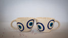 Buy Cups & Mugs - Evil Eye Mug Set of 2 | Decorative Tea Cups by IDIKA Living on IKIRU online store