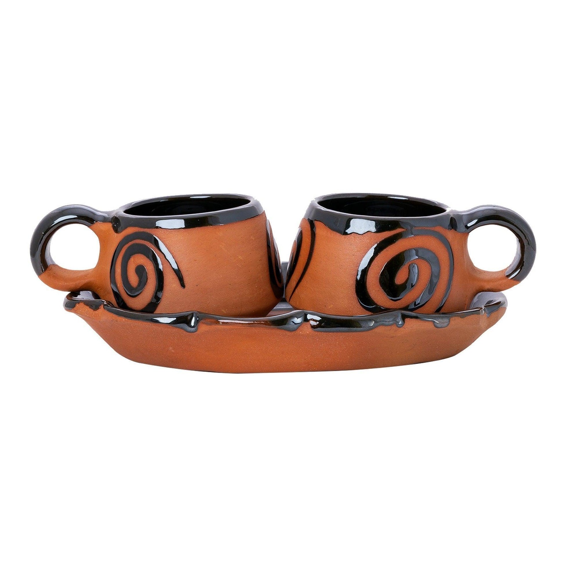 Buy Cups & Mugs - Floral Cup Set: Artistic Home Decor and Kitchenware by Sowpeace on IKIRU online store