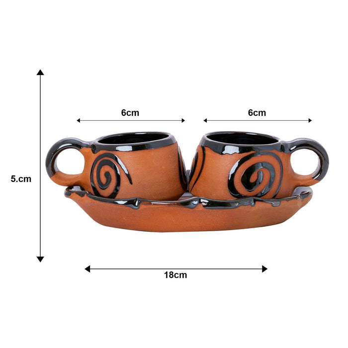 Buy Cups & Mugs - Floral Cup Set: Artistic Home Decor and Kitchenware by Sowpeace on IKIRU online store