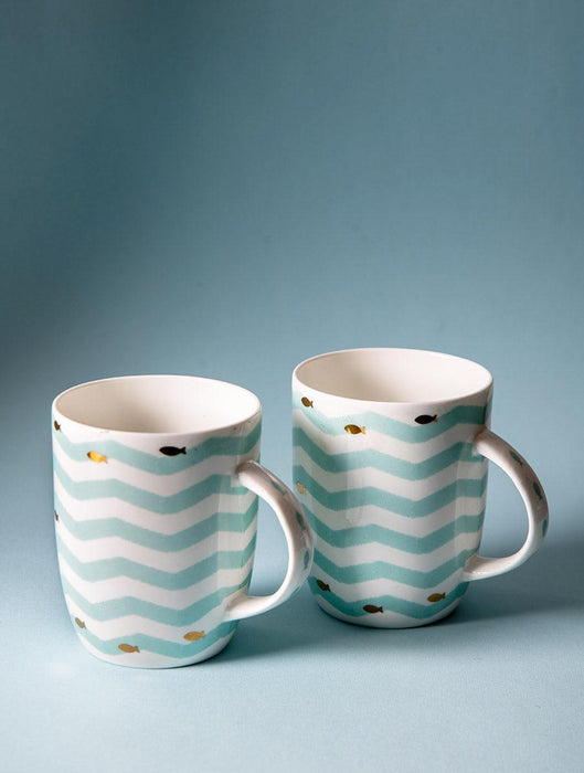 Buy Cups & Mugs - Nemo Mug for Dining Set of 2 | Tea Cup & Coffee Mug Set by The Table Fable on IKIRU online store