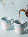 Buy Cups & Mugs - Ocean Mug for Dining Set of 2 | Ceramic Tea Cup & Coffee Mug Set by The Table Fable on IKIRU online store