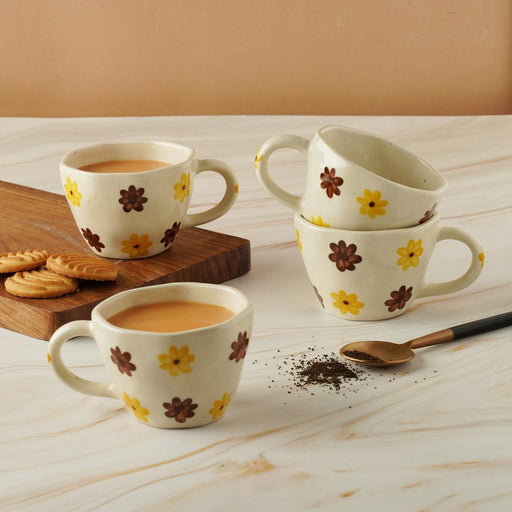 Buy Cups & Mugs - Premium Bohemia Flower Essence Cups | Coffee Mug Set by Purezento on IKIRU online store
