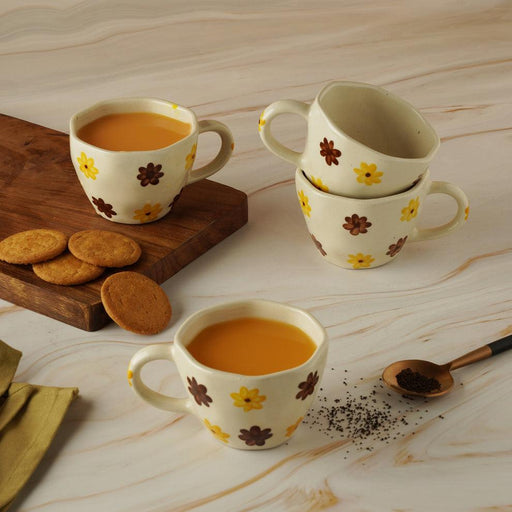 Buy Cups & Mugs - Premium Bohemia Flower Essence Cups | Coffee Mug Set by Purezento on IKIRU online store