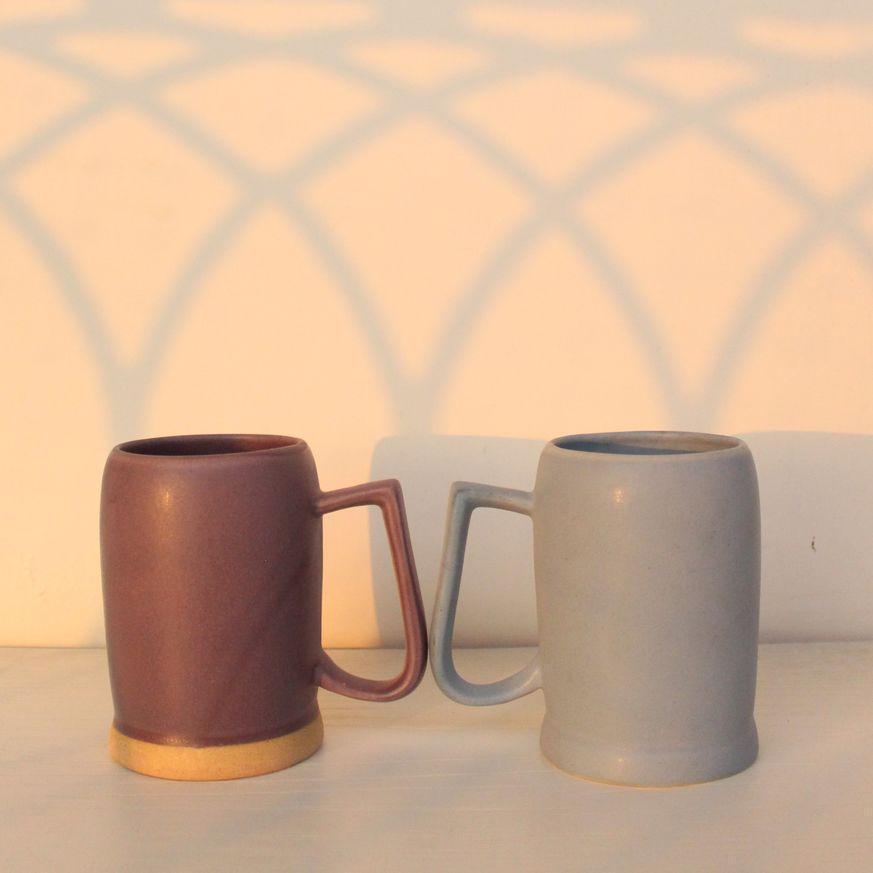 Buy Cups & Mugs - Stylish Tall Ceramic Coffee Mug For Kitchen & Dining Table | Gifting Cup by Byora Homes on IKIRU online store