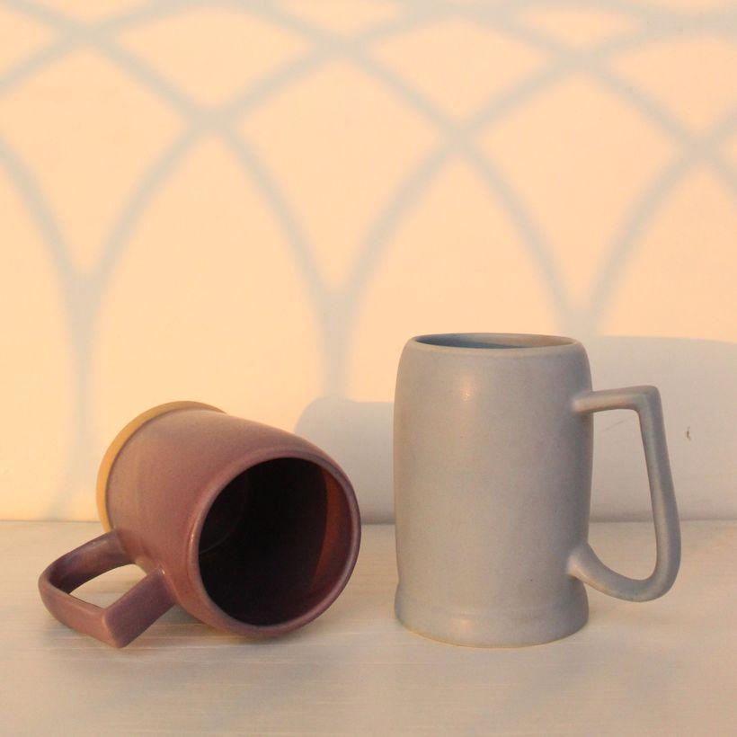 Buy Cups & Mugs - Stylish Tall Ceramic Coffee Mug For Kitchen & Dining Table | Gifting Cup by Byora Homes on IKIRU online store