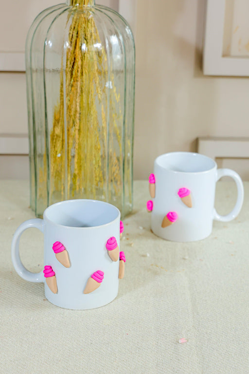 Buy Cups & Mugs - White Ceramic Softy Tea & Coffee Mug For Kitchen & Dining by Arte Casa on IKIRU online store