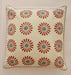 Buy Cushion cover - Daisy Block Printed Cotton Cushion Cover by Kaha'ni Living on IKIRU online store