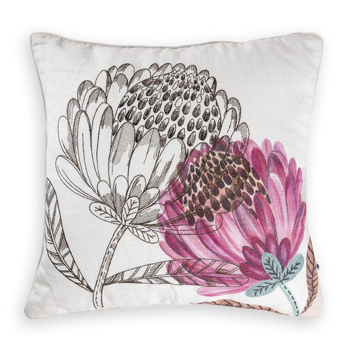 Buy Cushion cover - Floret Cushion Cover For Bedroom | Pillow Case For Sofa by Onset Homes on IKIRU online store