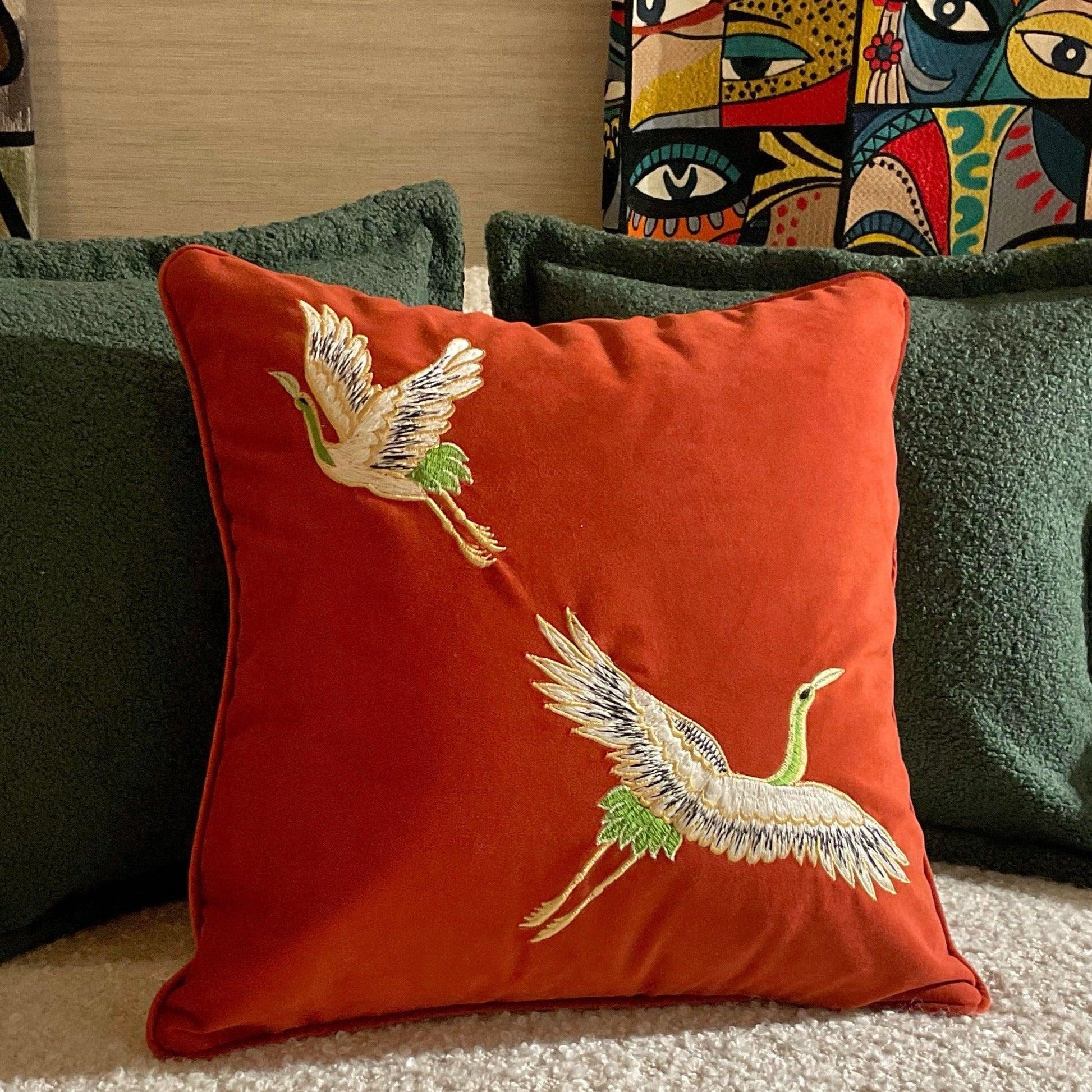 Buy Cushion cover - Grus Bringle by Chann Studios on IKIRU online store