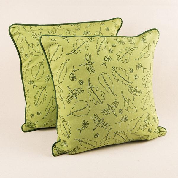 Buy Cushion cover - Habitat Forest Trail Cotton Cushion Covers Set of 2 For Furnishing & Home Decor by Rayden on IKIRU online store