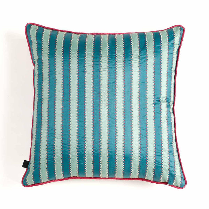 Buy Cushion cover - Lima Poly Silk Multicolour Cushion & Pillow Cover For Sofa & Bedroom by Home4U on IKIRU online store