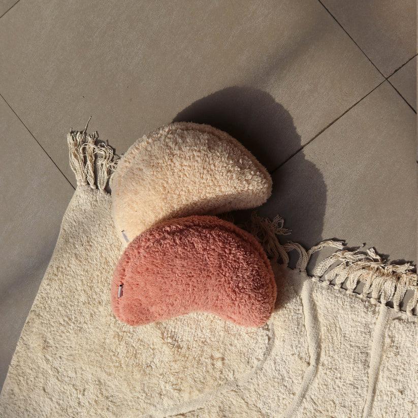 Buy Cushion - Crescent Soft Polyester Cloud Cushion | Pillow For Living Room & Bedroom by Muun Home on IKIRU online store