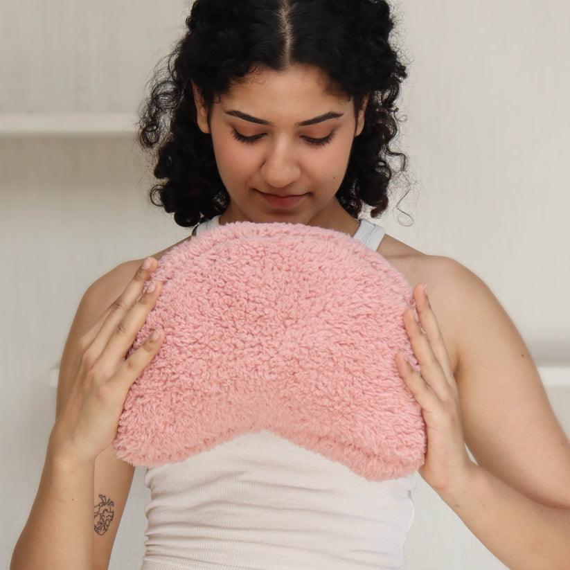 Buy Cushion - Crescent Soft Polyester Cloud Cushion | Pillow For Living Room & Bedroom by Muun Home on IKIRU online store