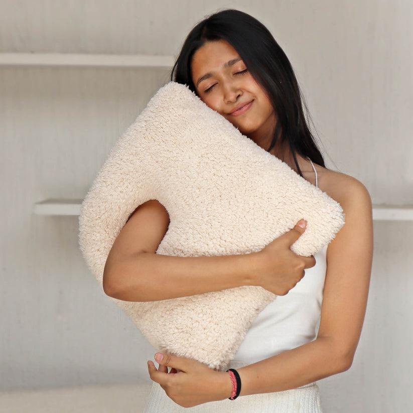 Buy Cushion - Halo Soft Polyester Cloud Cushion | Pillow For Living Room & Bedroom by Muun Home on IKIRU online store