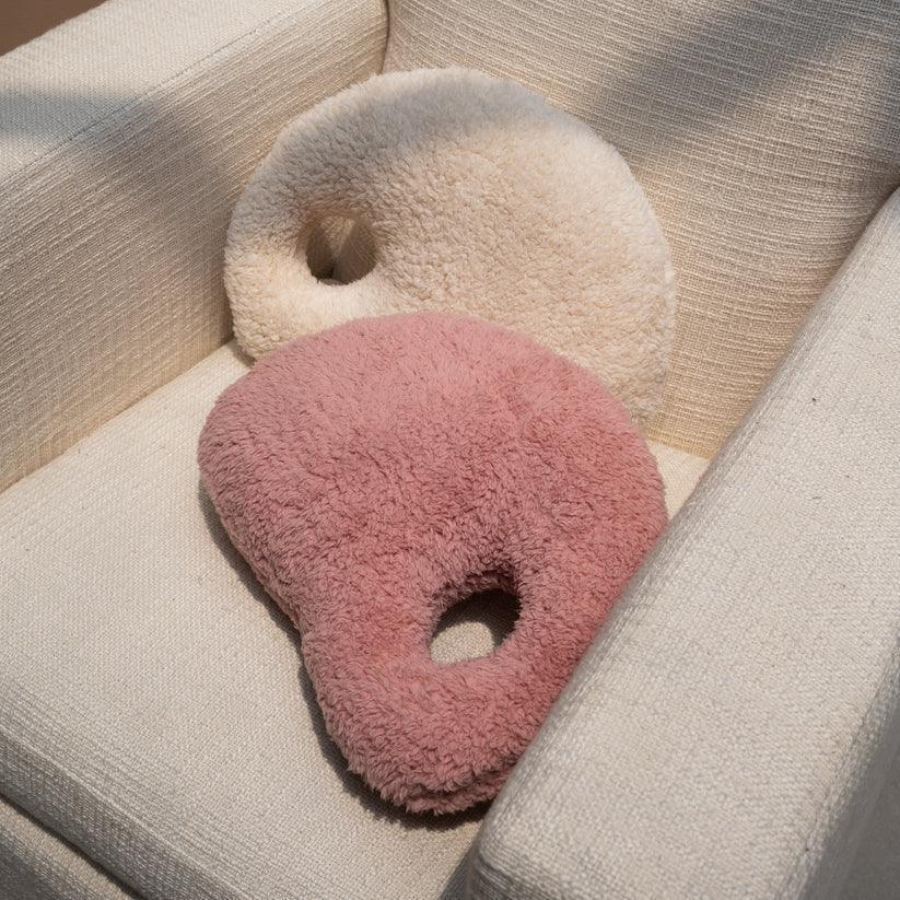 Buy Cushion - Soft Comfy Polyester Ellipse Cloud Cushion | Pillow For Living Room & Bedroom by Muun Home on IKIRU online store