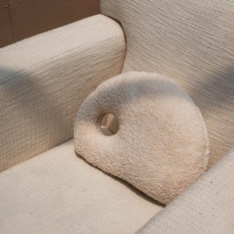 Buy Cushion - Soft Comfy Polyester Ellipse Cloud Cushion | Pillow For Living Room & Bedroom by Muun Home on IKIRU online store