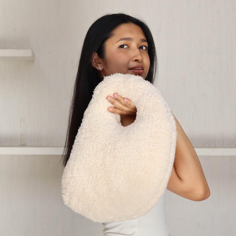 Buy Cushion - Soft Comfy Polyester Ellipse Cloud Cushion | Pillow For Living Room & Bedroom by Muun Home on IKIRU online store