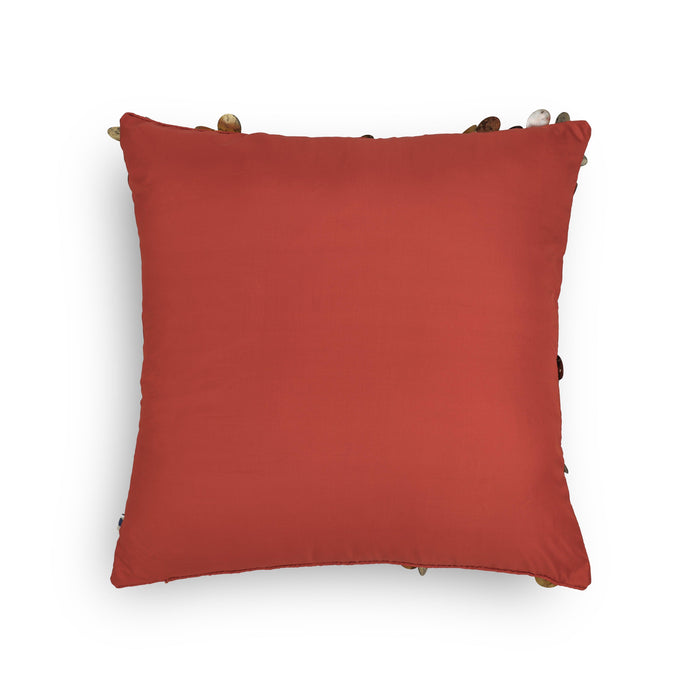 Buy Cushion - Tara Hand Embroidered Cushion | Pillow For Bedroom by Onset Homes on IKIRU online store