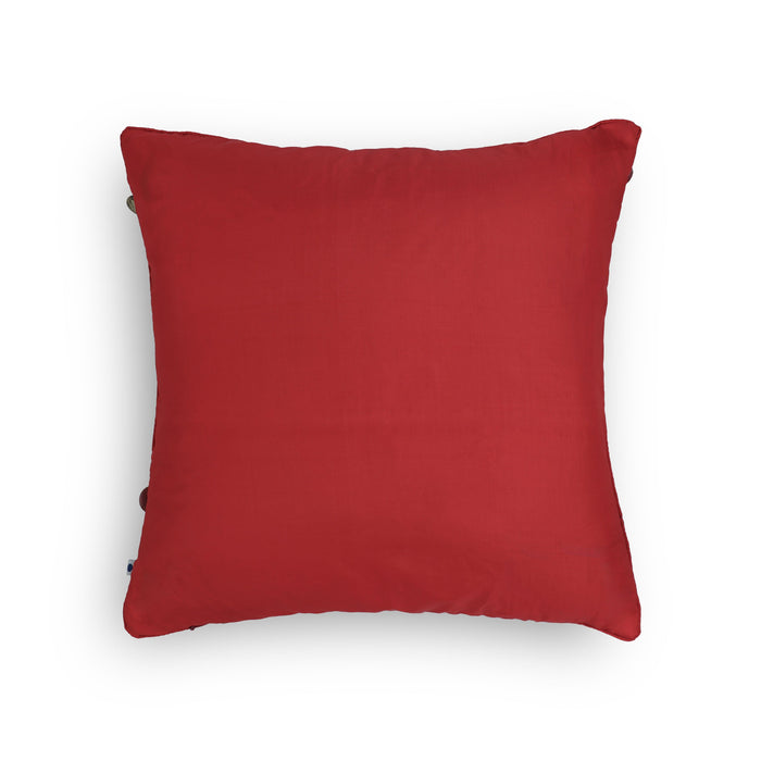 Buy Cushion - Tara Hand Embroidered Cushion | Pillow For Bedroom by Onset Homes on IKIRU online store