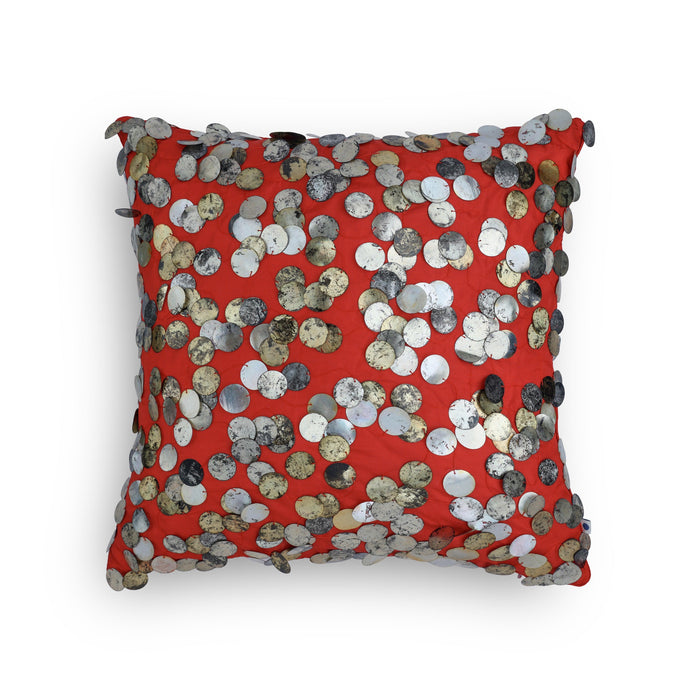 Buy Cushion - Tara Hand Embroidered Cushion | Pillow For Bedroom by Onset Homes on IKIRU online store