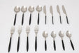 Buy Cutlery - Midnight Opulence Cutlery Set of 16 | Spoon, Fork & Knife for Kitchen by De Maison Decor on IKIRU online store