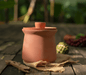 Buy Dahi Handi - Earthenware Clay Curd Pot | Dahi Handi Self Cooling Yoghurt Pot with Lid | Terracotta Mitti Bartan For Storage by Trance Terra on IKIRU online store