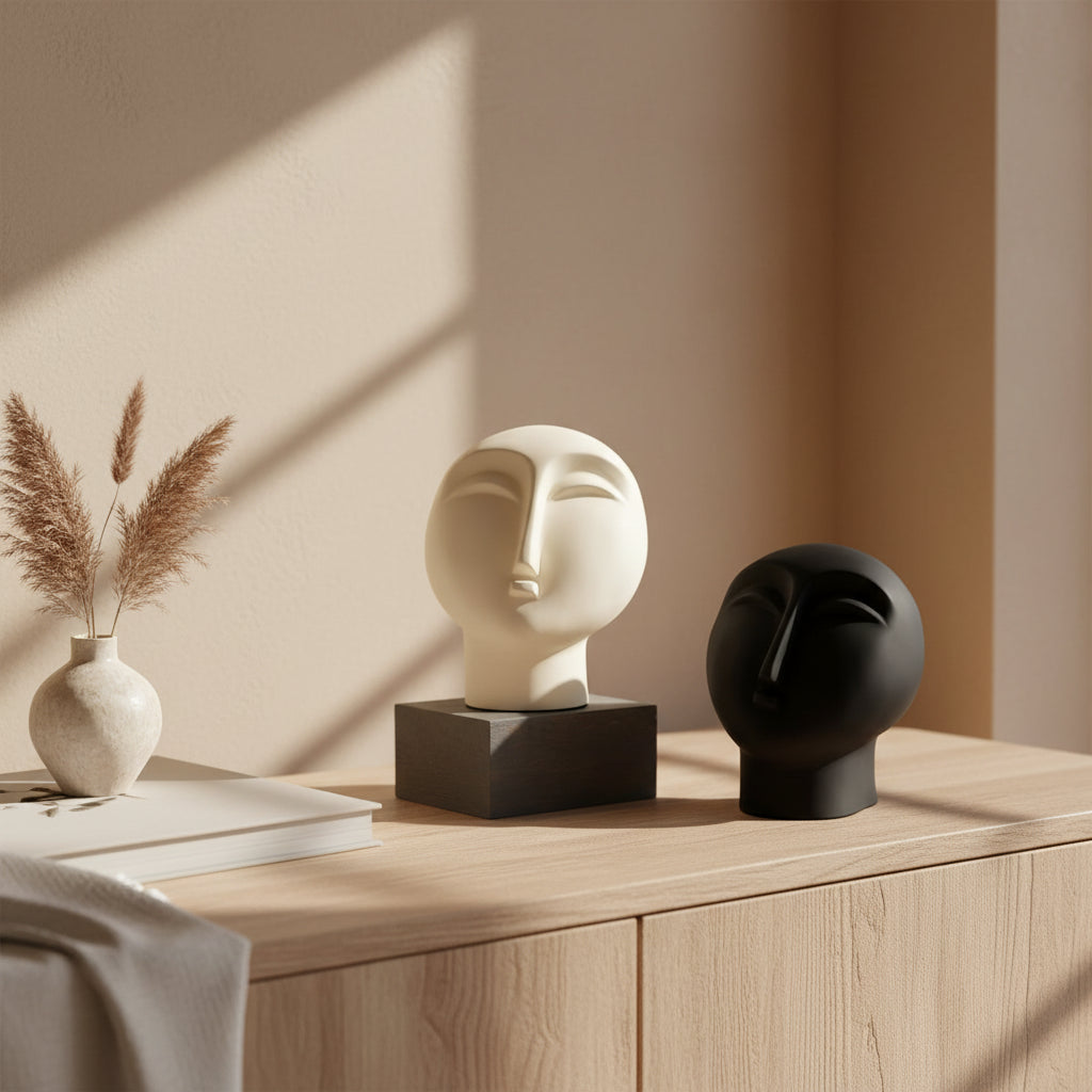 Buy Decor Objects - Gypsy Decorative Sculpture Ivory for Home Decor | Artwork Statuette by Home4U on IKIRU online store