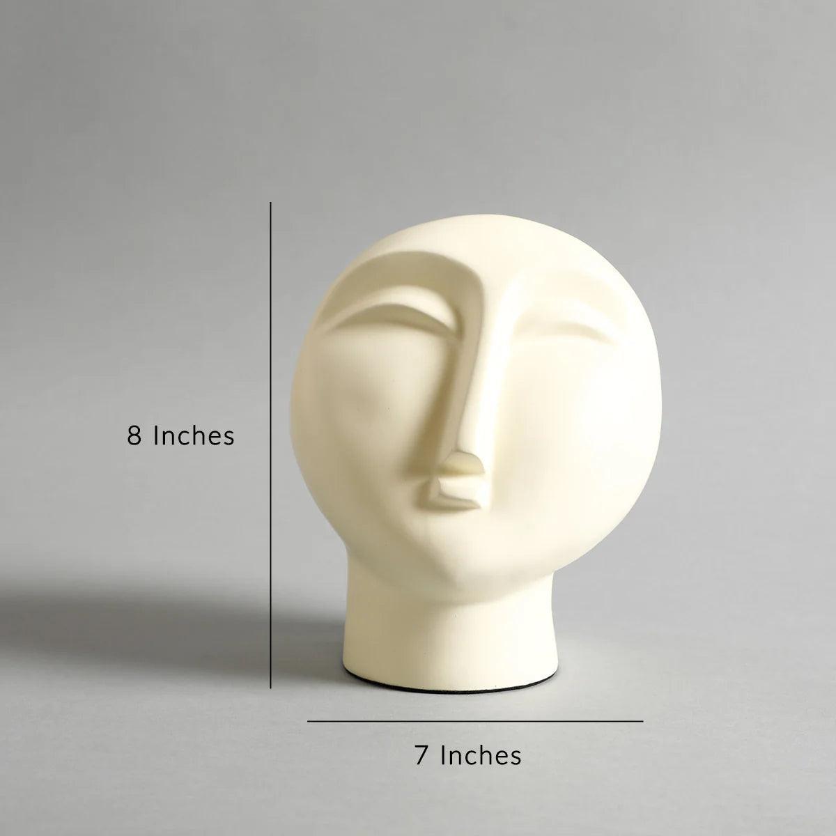 Buy Decor Objects - Gypsy Decorative Sculpture Ivory for Home Decor | Artwork Statuette by Home4U on IKIRU online store