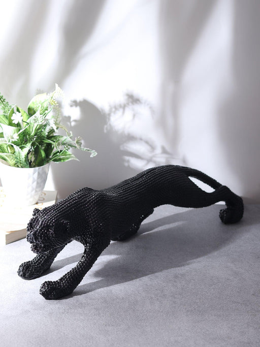 Buy Showpieces & Collectibles - Jeweled Prowler Black Panther Statue | Animal Sculpture by De Maison Decor on IKIRU online store