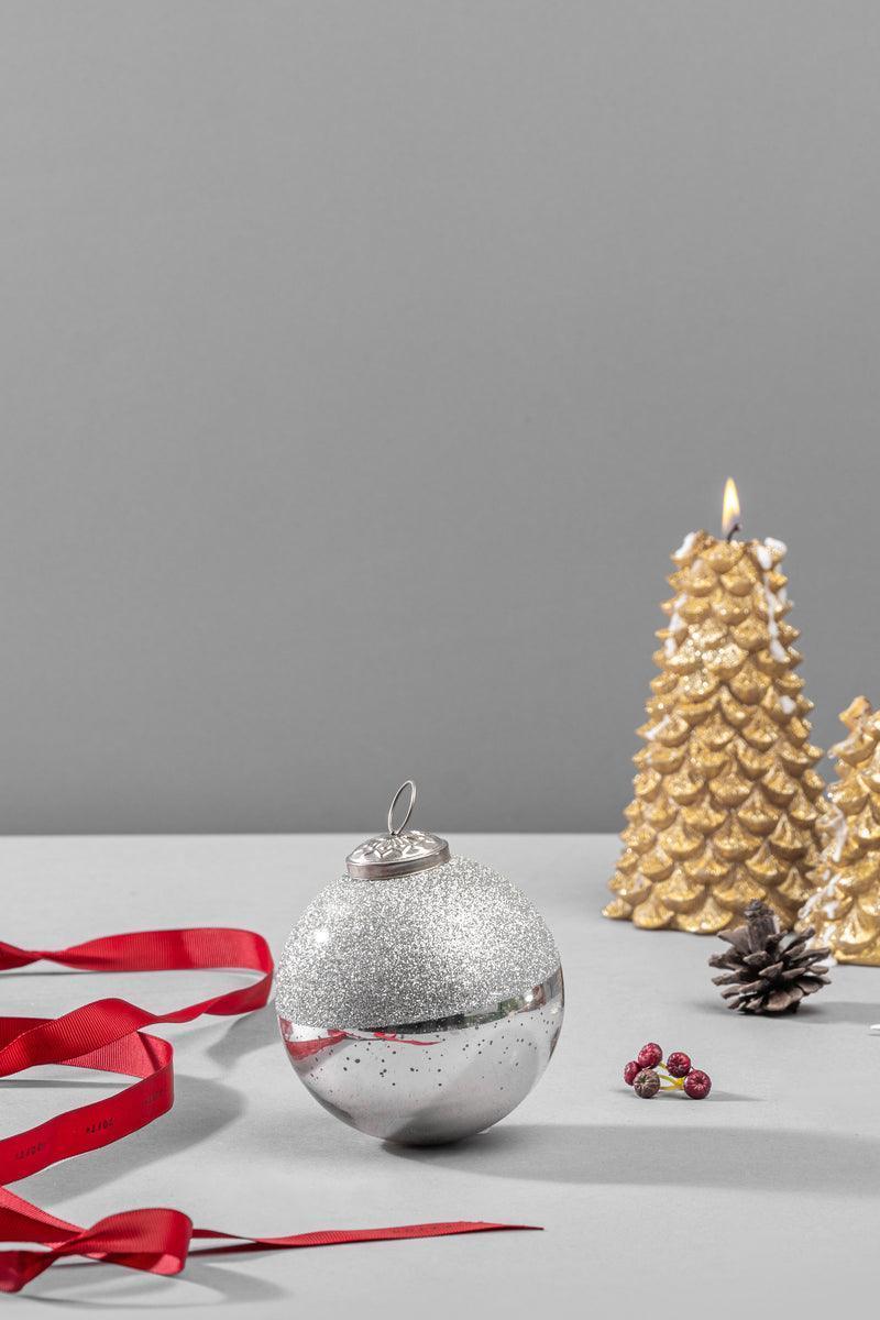 Buy Decor Objects - Multicolor Glass Ball Ornaments For Christmas Tree & Party Decoration by Doft Candles on IKIRU online store