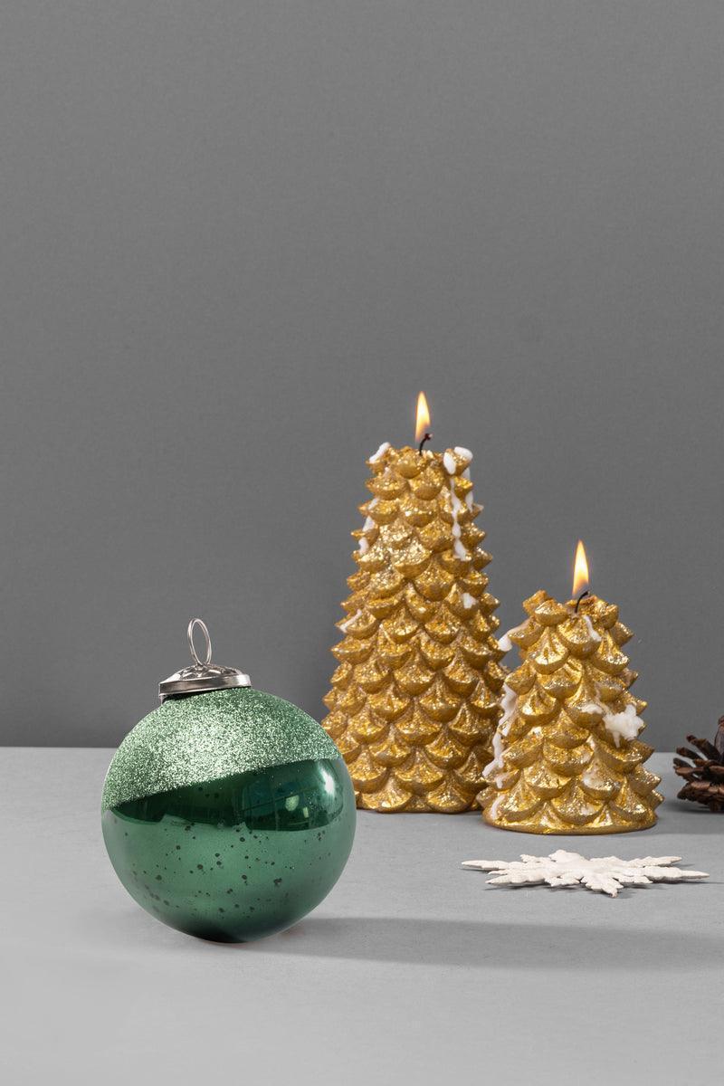 Buy Decor Objects - Multicolor Glass Ball Ornaments For Christmas Tree & Party Decoration by Doft Candles on IKIRU online store