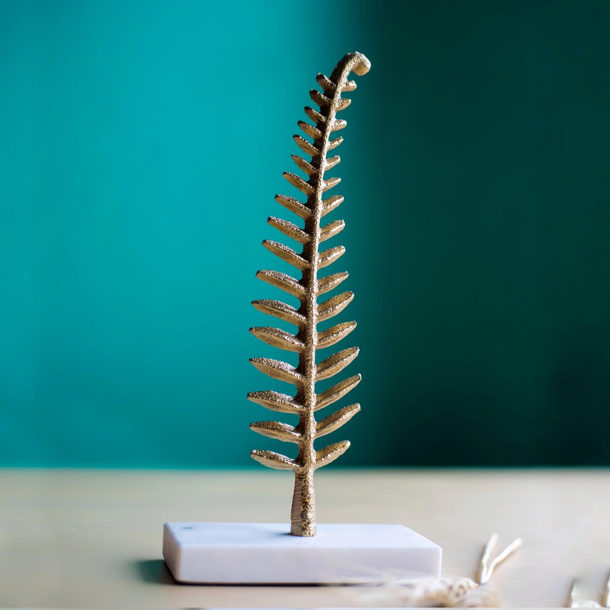 Buy Decor Objects - Nature Harmony Gift Box | Metal Showpiece with Wooden Tray For Festive & Home Decor by Manor House on IKIRU online store