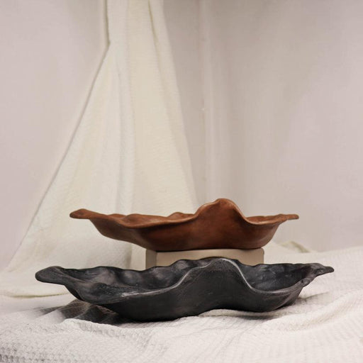 Buy Decor Objects - Polyresin Decorative Kai Organic Bowl For Organizer & Home Decor by Muun Home on IKIRU online store