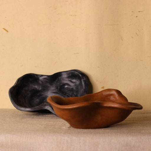 Buy Decor Objects - Polyresin Decorative Kai Organic Bowl For Organizer & Home Decor by Muun Home on IKIRU online store