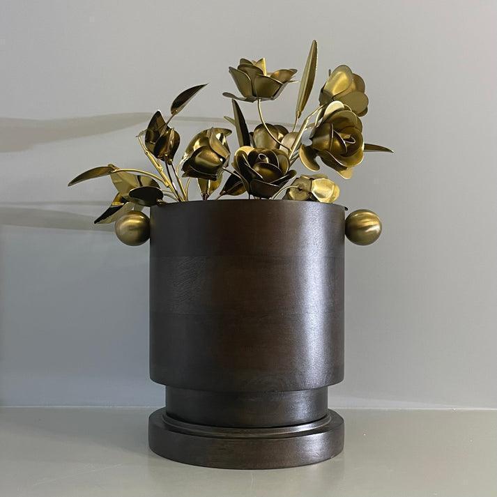 Buy Decor Objects - Selective Edition - Mango Wood and Metal Mȯrf Box For Desk Decor & Storage by Objects In Space on IKIRU online store