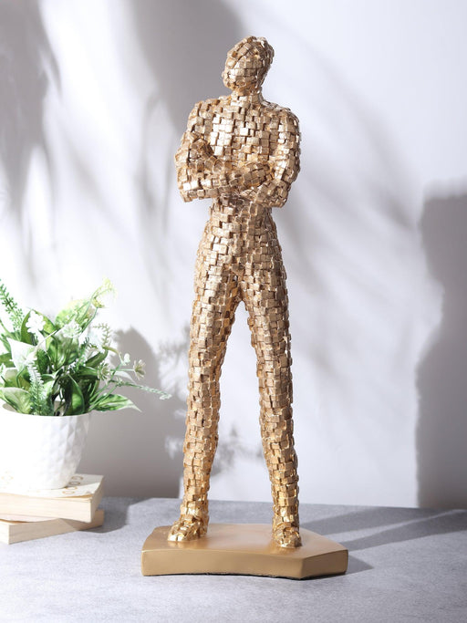 Buy Showpieces & Collectibles - The Proud Thinker - Showpiece & Collectibles | Man Statue by De Maison Decor on IKIRU online store
