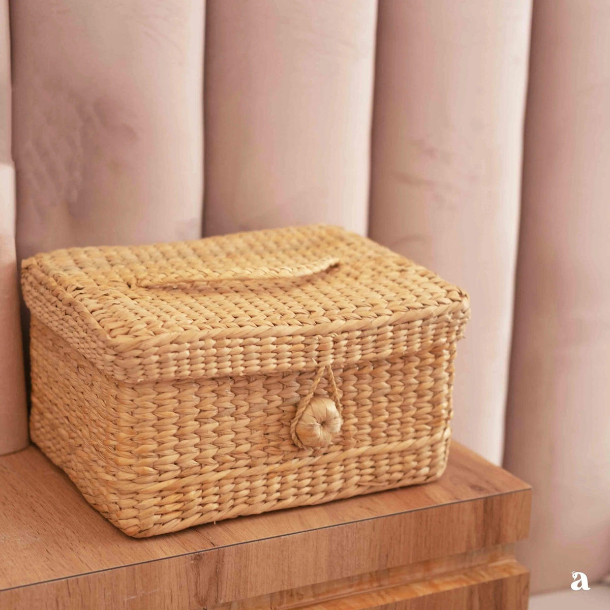 Buy Decorative Storage Boxes - Kauna Grass Basket | Storage Box & Decorative Bag by Ardpure on IKIRU online store