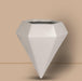 Buy - Diamond Cut Hanging Planter | Fiberglass Pots For Indoor & Outdoor by Lloka on IKIRU online store