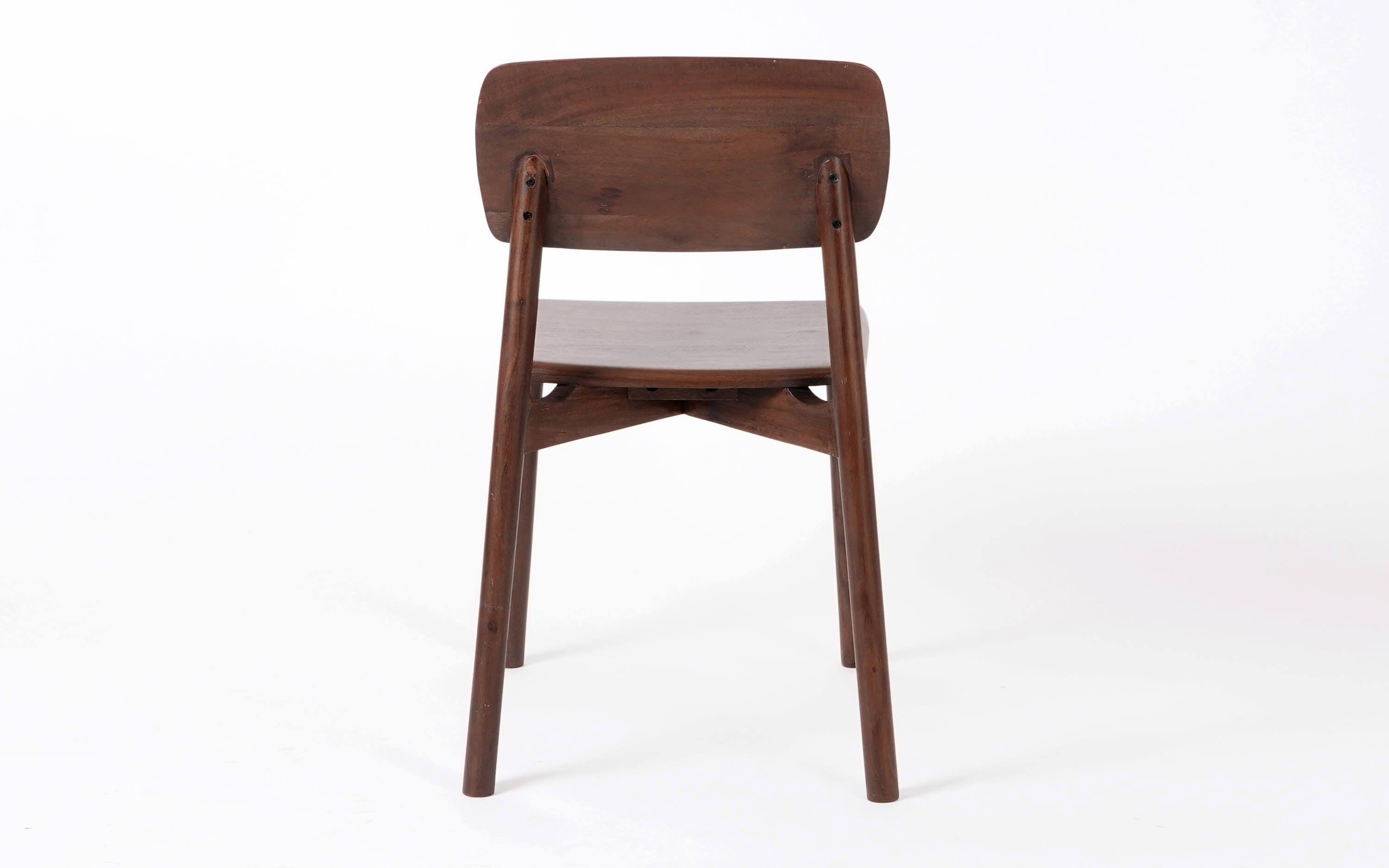 Emiko Wooden Dining Chair | Simple Multipurpose Chair For Home Or