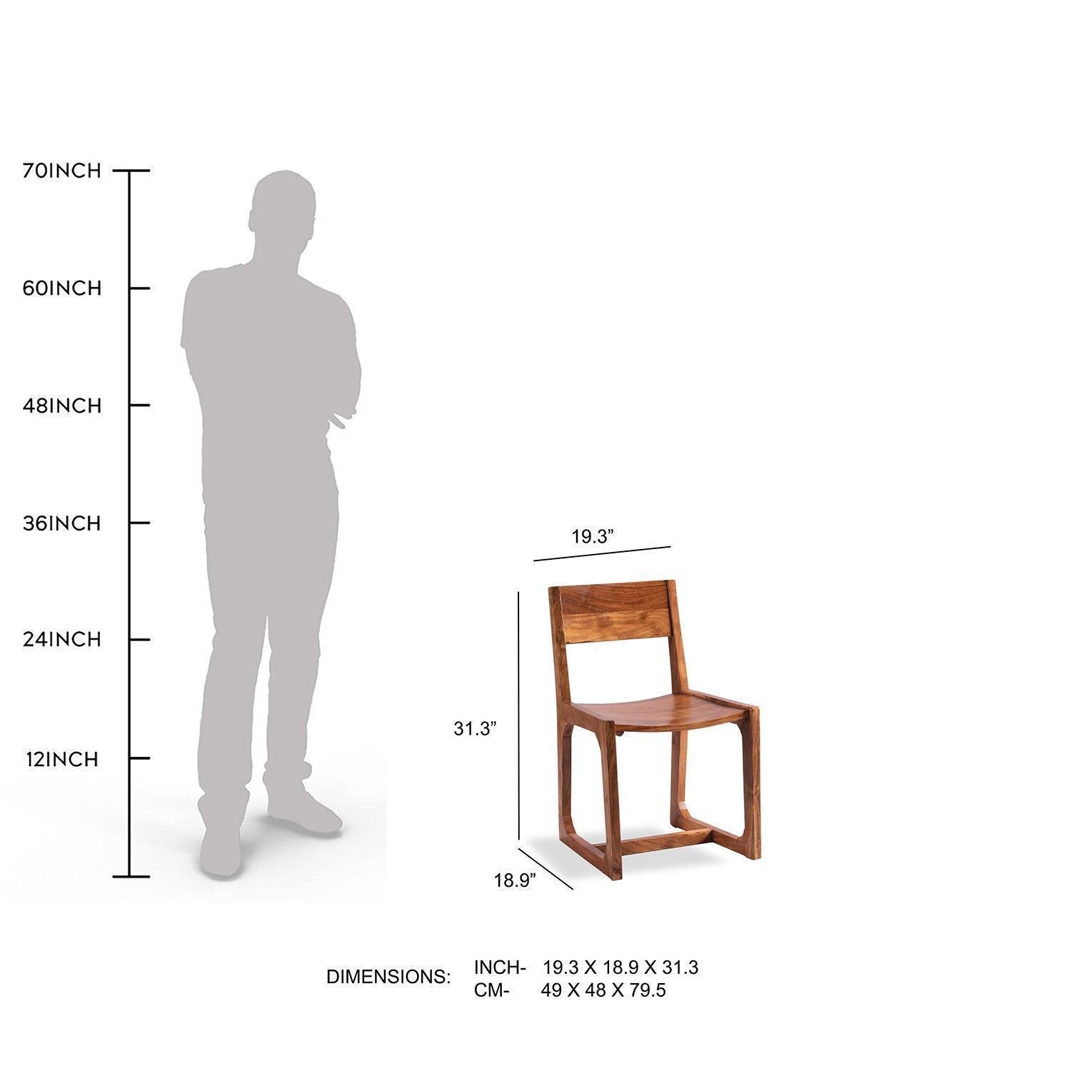 Buy Dining Chair - Henry Dining Chair Set of 2 by Home Glamour on IKIRU online store