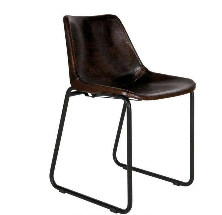 Buy Dining Chair - Kauff II Leather Dining Chair I Set Of 2 by Home Glamour on IKIRU online store